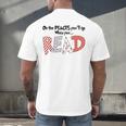 Cute Read Reading Day Book Lovers Teachers Students Kids Men's Back Print T-Shirt