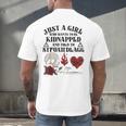 Dark Romance Smutt Book Merch Just A Good Girl STFUATTDLAGG Men's Back Print T-Shirt