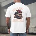 Dark Romance Women Told To STFUATTDLAGG Smutt Book Merch Premium Men's Back Print T-Shirt