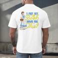 Disney Princess Belle I Put My Book Down For This Men's Back Print T-Shirt