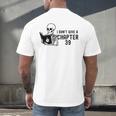 I Don't Give a Chapter 39 Book Lover Reader Men's Back Print T-Shirt