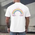 Ew People Antisocial Introvert Kawaii Sarcastic Men's Back Print T-Shirt