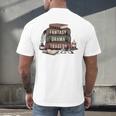 Fantasy Drama Tragedy Gothic Book Lover Bookworm Men's Back Print T-Shirt Fantasy Drama Tragedy Gothic Book Lover Bookworm Men's Back Print T-Shirt