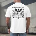 In My Fantasy Era Book Lover Tee Premium Tri-Blend Men's Back Print T-Shirt