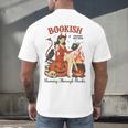Halloween Bookish Witchy Book Club Hot Girls Read Men's Back Print T-Shirt