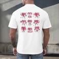 Heart Reading Books Valentine Teacher Boy Girl Book Lover Men's Back Print T-Shirt Heart Reading Books Valentine Teacher Boy Girl Book Lover Men's Back Print T-Shirt