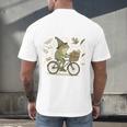 On My Way To Hoard Books And Cause Chaos Men's Back Print T-Shirt On My Way To Hoard Books And Cause Chaos Men's Back Print T-Shirt