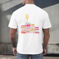I'm Ok Books Boooks Lover Premium Tri-Blend Men's Back Print T-Shirt