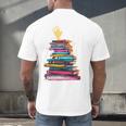 I'm OK Reading Books Library Bookworm Bookish Book Lover Men's Back Print T-Shirt I'm OK Reading Books Library Bookworm Bookish Book Lover Men's Back Print T-Shirt