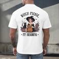 I'm Reading Halloween Witch Book Lover Men's Back Print T-Shirt I'm Reading Halloween Witch Book Lover Men's Back Print T-Shirt
