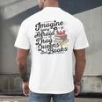 Imagine Being Afraid Of Drag Queens & Books Equality Men's Back Print T-Shirt Imagine Being Afraid Of Drag Queens & Books Equality Men's Back Print T-Shirt