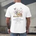 I Should Infinitely Prefer A Book Jane Austen Fan Woman Girl Men's Back Print T-Shirt I Should Infinitely Prefer A Book Jane Austen Fan Woman Girl Men's Back Print T-Shirt