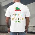 The Introvert Elf Christmas Family Matching Fun Xmas Top Men's Back Print T-Shirt The Introvert Elf Christmas Family Matching Fun Xmas Top Men's Back Print T-Shirt