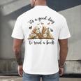 Its A Good Day To Read A Book Book Lover Bookish Women Men's Back Print T-Shirt Its A Good Day To Read A Book Book Lover Bookish Women Men's Back Print T-Shirt
