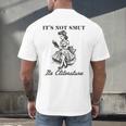 It's Not Smut It's Literature Smut Book Reader Men's Back Print T-Shirt