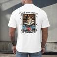 Just One More Chapter Cat Reading Books Coffee Lovers Premium Tri-Blend Men's Back Print T-Shirt Just One More Chapter Cat Reading Books Coffee Lovers Premium Tri-Blend Men's Back Print T-Shirt