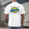 Kindness Is My Superpower Retro Comic Book T-Shirt Men's Back Print T-Shirt Kindness Is My Superpower Retro Comic Book T-Shirt Men's Back Print T-Shirt