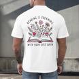 Librarian Cute Bookish It's A Good Day To Read A Book Lover Men's Back Print T-Shirt Librarian Cute Bookish It's A Good Day To Read A Book Lover Men's Back Print T-Shirt