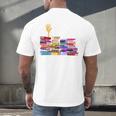 Librarian I'm Okay Book Reader Library Book Men's Back Print T-Shirt Librarian I'm Okay Book Reader Library Book Men's Back Print T-Shirt
