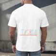 Librarian Library Books Reading Reader Men's Back Print T-Shirt Librarian Library Books Reading Reader Men's Back Print T-Shirt