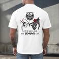 Love Me Like My Demons Do Dark Romance Merch Smutty Book Men's Back Print T-Shirt
