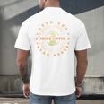 Love God Drink Coffee Read Books Lovers Vintage Men's Back Print T-Shirt Love God Drink Coffee Read Books Lovers Vintage Men's Back Print T-Shirt