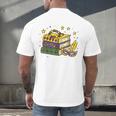 Mardi Gras Book Lover Reading Reader Men Women Kids Men's Back Print T-Shirt