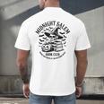 Midnight Salem Book Club Witchy Reads Men's Back Print T-Shirt