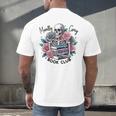 Morally Grey Skeleton Reading Smut Smutty Spicy Books Lover Men's Back Print T-Shirt Morally Grey Skeleton Reading Smut Smutty Spicy Books Lover Men's Back Print T-Shirt