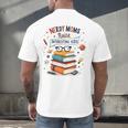 Nerdy Moms Raise Interesting Kids Books Science Men's Back Print T-Shirt