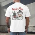 North Pole Book Club Book Lover Bookish Bookworm Christmas Men's Back Print T-Shirt North Pole Book Club Book Lover Bookish Bookworm Christmas Men's Back Print T-Shirt