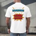 It Is Not Hoarding If It's Comic Books Collector Tee Premium Tri-Blend Men's Back Print T-Shirt