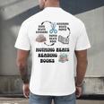 Nothing Beats Reading Rock Paper Scissors Reader Book Lover Men's Back Print T-Shirt Nothing Beats Reading Rock Paper Scissors Reader Book Lover Men's Back Print T-Shirt