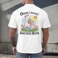 Oops I Bought Another Book Duck Sunshine Men's Back Print T-Shirt