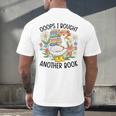 Oops I Bought Another Book Goose Men's Back Print T-Shirt