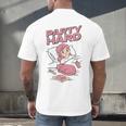 Party Hard Comfortable Stay At Home Introvert Men's Back Print T-Shirt