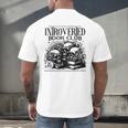 Proudly Anti Social Member Of The Introverted Book Club Men's Back Print T-Shirt Proudly Anti Social Member Of The Introverted Book Club Men's Back Print T-Shirt