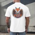 I Read Banned Books Sly Fox Reading Books Men's Back Print T-Shirt