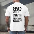 Read More Books Ghost Halloween Reading Teacher Literacy Men's Back Print T-Shirt Read More Books Ghost Halloween Reading Teacher Literacy Men's Back Print T-Shirt