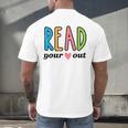 Read Your Heart Read Reading Librarian Book Across America Men's Back Print T-Shirt Read Your Heart Read Reading Librarian Book Across America Men's Back Print T-Shirt