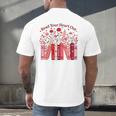 Read Your Heart Out Teacher Valentines Day Reading Book Men's Back Print T-Shirt Read Your Heart Out Teacher Valentines Day Reading Book Men's Back Print T-Shirt