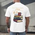 Reading 6 7 Nights Meme English Teacher Bookworm Books Men's Back Print T-Shirt