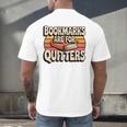 Reading Bookmarks Are For Quitters Reader Book Lovers Men's Back Print T-Shirt Reading Bookmarks Are For Quitters Reader Book Lovers Men's Back Print T-Shirt