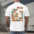 Reading Shirt There Is No Such Thing As Too Many Books Men's Back Print T-Shirt