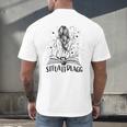 Sexy STFUATTDLAGG Hot Woman Reading Spicy Good Book Love Men's Back Print T-Shirt