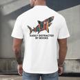 Shark Costume Teens Books Nerds Shark Stuffed Animal Sharks Men's Back Print T-Shirt Shark Costume Teens Books Nerds Shark Stuffed Animal Sharks Men's Back Print T-Shirt