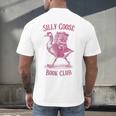 Silly Goose Book Club Men's Back Print T-Shirt