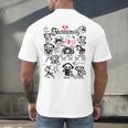 Skelanimals I Bite Vintage Retro Dead Pet Textbook Collage Men's Back Print T-Shirt