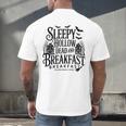 Sleepy Hollow Dead And Breakfast Please Book Ahead Men's Back Print T-Shirt