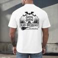 Sleepy Hollow Dead And Breakfast Please Book A Head Men's Back Print T-Shirt